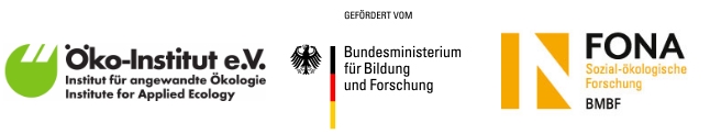 Logos Öko-Institut, BMBF und FONA Logos Öko-Institut, BMBF und FONA